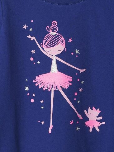 GAP Baby Girls Short Sleeve Graphic Tee Vivacious Pink 19-2045 12-18M in Saudi Arabia