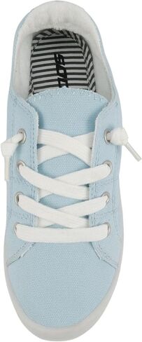 Soda Flat Women Shoes Linen Canvas Slip On Sneakers Lace Up Style Loafers Zig-S in Saudi Arabia