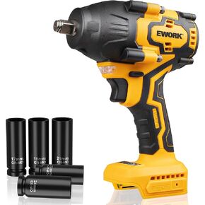 مفتاح التأثير اللاسلكي 1/2 بوصة متوافق مع بطارية Makita 18V ، وعزم دوران يبلغ ارتفاعه 775 قدمًا ، ومحركًا بدون فرش 1/2 بندقية التأثير ، وجع تأثير الطاقة مع بطارية 4.0AH وشاحن سريع