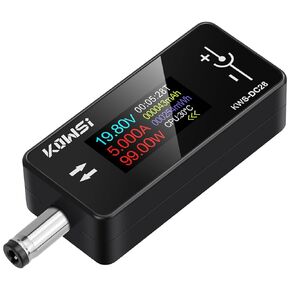 جهاز قياس الطاقة USB C، جهاز اختبار USB C، مقياس USB متعدد 4-30 فولت 0-12 أمبير، سعة التيار الكهربي، جهاز اختبار الطاقة الرقمي لشواحن الأجهزة اللوحية، كابل بنك الطاقة