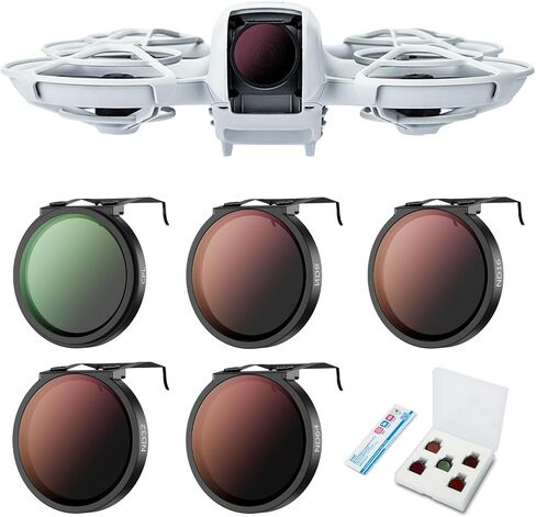 JJC Neo Drone CPL Filters, Circular Polarizer Filter for DJI Neo Drone Fly More Combo, Multi Coated HD Optical Glass Polarizing Filter with Ultra Lightweight Aluminum Frame in Kuwait