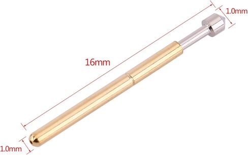Spring Test Probes, 100Pcs P125-J High Accuracy Round Pogo Pins for PCB Board Testing Contact in Kuwait