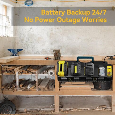 DCB112 20V Max Fast Battery Charger Replace for Dewalt Battery Charger, Compatible with Dewalt 12V/20V Battery DCB205 DCB112 DCB201, Replace for Dewalt Charger DCB104 DCB107 DCB115 in Kuwait