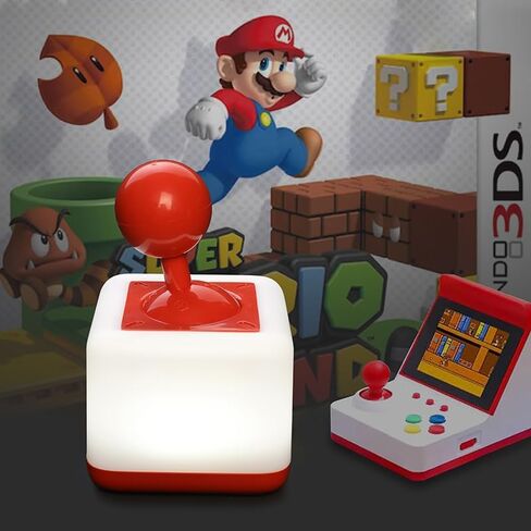 Fun Night Light - Cute Birthday Cake Night Lamp USB Rechargeable, Auto-Off Nursery Bedside Sleep Lamp 2 Brightness Levels, Women Girls Boys Teens Friends Christmas Anniversary Birthday Gifts in Kuwait