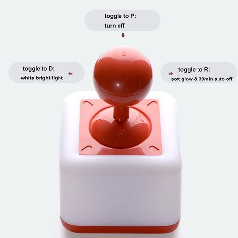 Fun Night Light - Cute Birthday Cake Night Lamp USB Rechargeable, Auto-Off Nursery Bedside Sleep Lamp 2 Brightness Levels, Women Girls Boys Teens Friends Christmas Anniversary Birthday Gifts in Kuwait