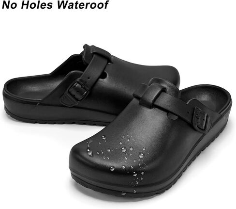 Arch Support Clogs Comfortable Mules, Non Slip Work Shoes for Nurse Chef Garden, Slip-On Cushion Slippers Sandals for Women Men in Saudi Arabia
