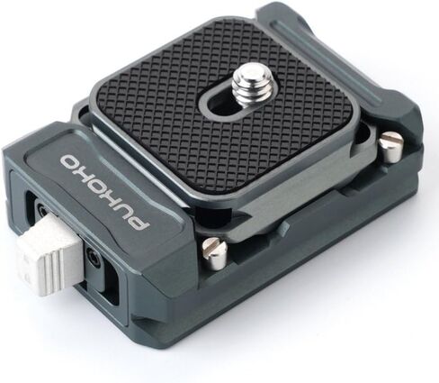Camera Quick Release Plate w 1/4" to 3/8" Screw Thread Quick Release Camera Mount Tripod Mount Adapter for Stabilizers Heads Tripods etc in Kuwait