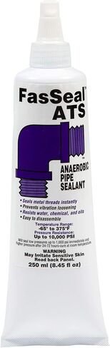FasSeal-ATS Anaerobic Thread Sealant With PTFE, Fast Curing, For Metal, Resists Water Chemicals and Oils, Seals to 10,000 PST, 50 ml. Tube in Saudi Arabia