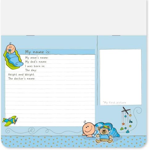 "My First Year" Baby Calendar with Stickers – Track and Cherish Every Milestone! (Baby Girl) in Kuwait