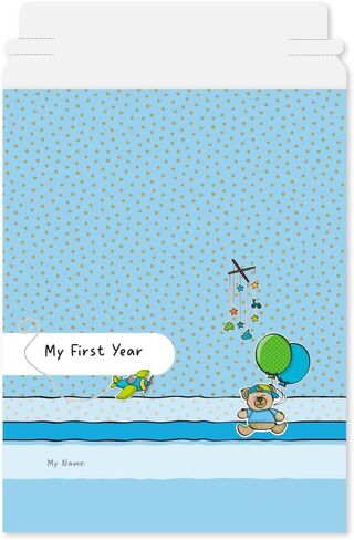 "My First Year" Baby Calendar with Stickers – Track and Cherish Every Milestone! (Baby Girl) in Kuwait