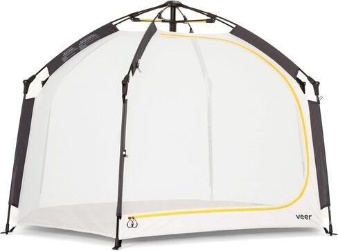 Veer Basecamp | JPMA Certified Portable Pop Up Play Yard/Play Pen for Babies, Toddlers and Kids | Indoor and Outdoor Use | Shade Canopy | Keeps Bugs Out | Playard Safety Certified in Kuwait