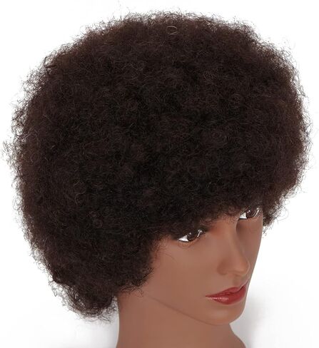 Hairingrid Darnequin Head 14 "100 ٪ Haw Real Hair Hairdressoler Commetology Donnequin Manikin Head Hair and Her Clamp Hair (14 inch) in Kuwait