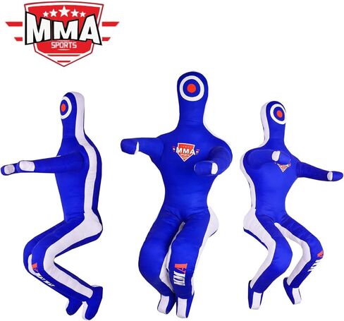 Brazilian Jiu Jitsu Judo Karate Throwing Boxing Dummy Mixed Martial Art Wrestling Practice Dummies(Sitting 5 FT / 60 in) - UNFILLED in Saudi Arabia