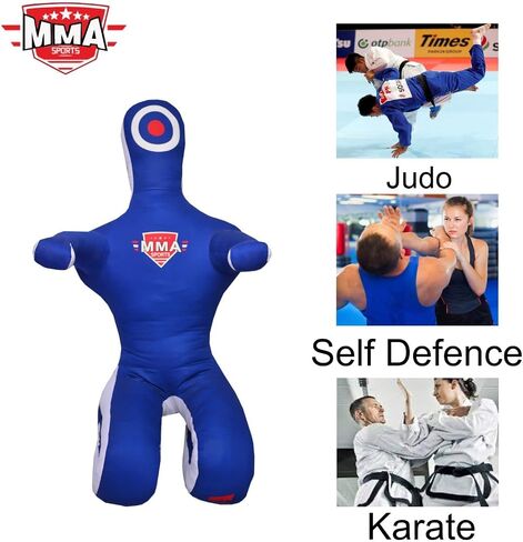 Brazilian Jiu Jitsu Judo Karate Throwing Boxing Dummy Mixed Martial Art Wrestling Practice Dummies(Sitting 5 FT / 60 in) - UNFILLED in Saudi Arabia