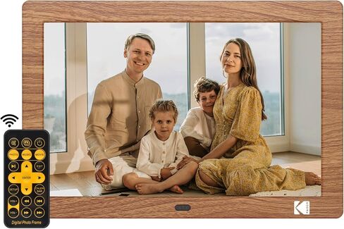 KODAK 10.1 Inch WiFi Digital Picture Frame,1280x800 HD IPS Touch Screen, Electronic Smart Photo Frame with 32 GB Memory, Auto-Rotate, Instantly Share Photos/Videos Anywhere in Kuwait