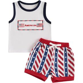 Toddler Boys Shorts Set Seaside Printed T-Shirt+Shorts 2Pcs Little Boy Outfits Summer Clothes Suit