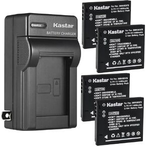 Kastar 1-Pack Battery and AC Wall Charger Replacement for Panasonic DMW-BCK7 DMW-BCK7E DMW-BCK7GK DMW-BCK7PP ACD-341, NCA-YN101F NCA-YN101G NCA-YN101H NCA-YN101J Battery, DE-A92 DE-A91 DE-A91B Charger in Kuwait
