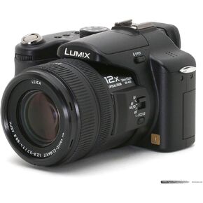 Panasonic DMC-FZ50 10.1MP كاميرا رقمية مع صورة ضوئية 12x استقرت (أسود) (متجدد)