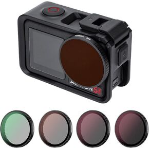 OSMO Action 5 Pro Action 4 Action 3 CPL ND Filters ، CPL ND8 ND16 ND32 SOLPISIONINGERISIOND CHENTRAL CHENTY FILSTERS FOR DJI OSMO ACTO