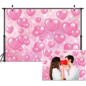 Dudaacvt 8x6ft يوم الأم Backdrop Rustic Wood Red Love Heart خلفية لعيد الزفاف الزفاف الزفاف الحزب Decor Decor