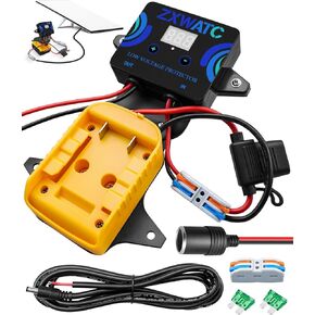 ترقية محول بطارية Starlink Mini ملاءمة لبطارية Makita 18V ، حزمة بطارية Starlink Mini مع واقي جهد منخفض ، مجموعة طاقة صغيرة محمولة مع كابل طاقة 6.56 قدم