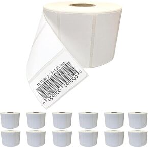 CEPRICO - 4" x 6" Direct Thermal Shipping Labels for Dymo | 1 Roll | 220 Labels per Roll | Compatible with Thermal Printers and LabelWriter4xL | Excellent for UPS DHL FedEx USPS Shippings in Kuwait