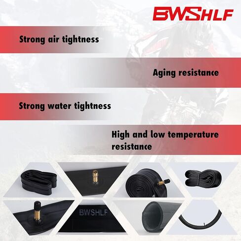أنبوب دراجة BWSHLF مقاس 29 بوصة (عبوة من قطعتين)، أنبوب داخلي للدراجات الجبلية، بديل للدراجات MTB يناسب 1.75-2.3، Schrader 35 مم in Saudi Arabia