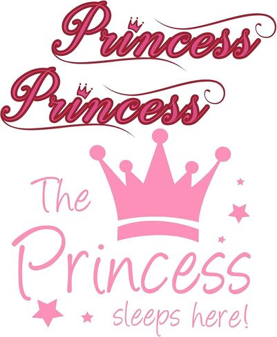 الأمير الأزرق النوم هنا شارات جدار الفينيل للأولاد غرفة نوم مقاومة للماء الأمير الأمير ملصقات باب العلامة ديكور المنزل (الأزرق) in Kuwait