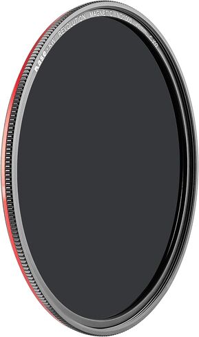 Kase Revolution Magnetic ND1000 10 Stop Stop Shockproof مرشح زجاجي بصري W Red Ring & Adapter (46mm) in Kuwait