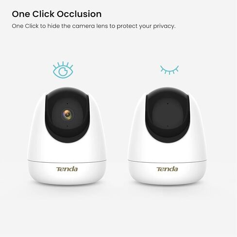 كاميرا الأمان الداخلية Tenda ، كاميرا PET 2K للأمن المنزلي ، 360 درجة ، صوتية ثنائية الاتجاه ، الكشف عن الحركة/صفارات الإنذار لمراقبة الطفل ، الرؤية الليلية ، تخزين بطاقة السحابة و SD ، حماية الخصوصية (CP3-V3.0) in Kuwait