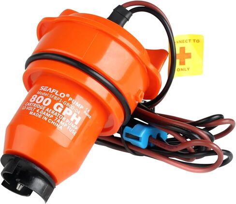مضخات سيفلو ليفويل بيتويل 12 فولت 800GPH 4.0A مضخة نزح قارب خرطوشة غاطسة in Saudi Arabia