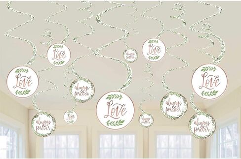 Love And Leaves Photo Props (14" x 8.5") - Pack of 13 | Stunning Multicolor Cardboard Decor | Unique, Charming & Fun Photobooth Accessories in Kuwait
