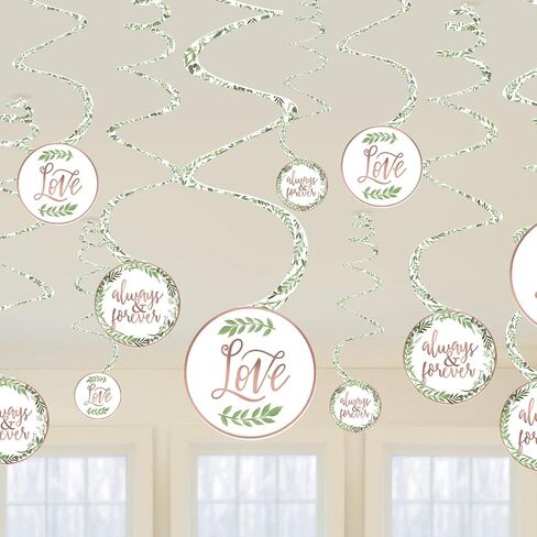 Love And Leaves Photo Props (14" x 8.5") - Pack of 13 | Stunning Multicolor Cardboard Decor | Unique, Charming & Fun Photobooth Accessories in Kuwait