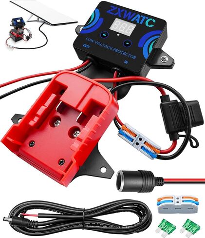 Upgrade Starlink Mini Battery Adapter Fit for Makita 18V Battery, Starlink Mini Battery Pack with Low Voltage Protector, Small Portable Starlink Mini Power Kit with 6.56FT DC Power Cable in Kuwait