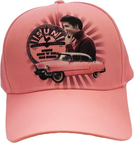 Elvis Presley Pink Cap with Car - Mid-South Products in Saudi Arabia