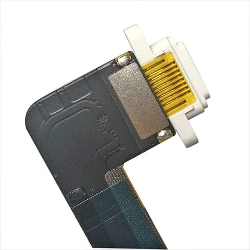 موصل Dock متوافق مع iPad Air A1474 A1475 | iPad 5 5th Gen 9.7 Inch 2017 A1822 A1823 | iPad 6 6th Gen 2018 A1893 A1954 شحن منفذ استبدال كابل Flex (أسود) in Kuwait