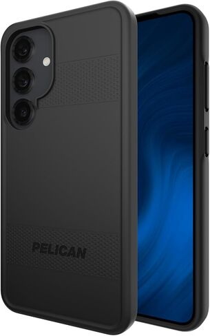 Pelican Protector Samsung Galaxy S25 Ultra Case [Magnetic and Wireless Charging] Rugged Phone Cover w/ 16ft Military-Grade Drop Protection - Heavy Duty Case for Samsung Galaxy S25 Ultra 6.9" - Black in Kuwait
