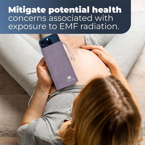 ثمل درع EMF للهواتف المحمولة - حماية EMF حقيبة الهاتف الذكي - حقيبة مضاد لـ EMP - حالة حظر الإشارة للإشعاع EMF EMP 5G RFID أسود in Kuwait