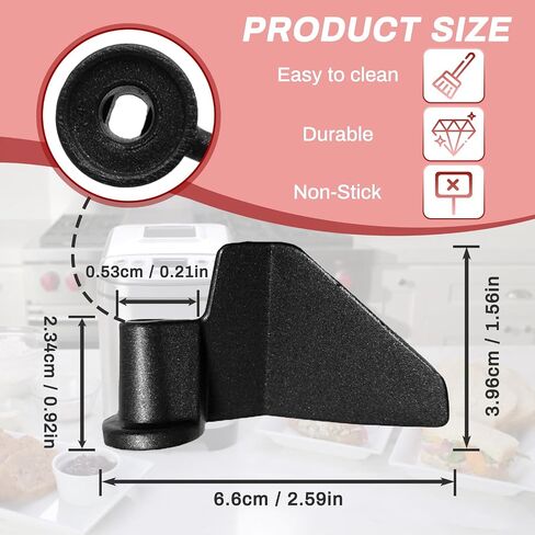 2-Pack CBK-110KP Kneading Paddle for Cuisinart Bread Maker Machine - Fits Model CBK-110 & CBK-110P1 Bread Machine Paddle Replacement in Kuwait
