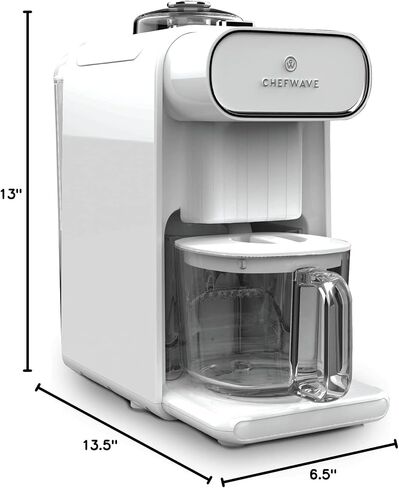 ChefWave Milkmade Non-Dairy Milk Maker with 6 Plant-Based Programs, Auto Clean in Saudi Arabia