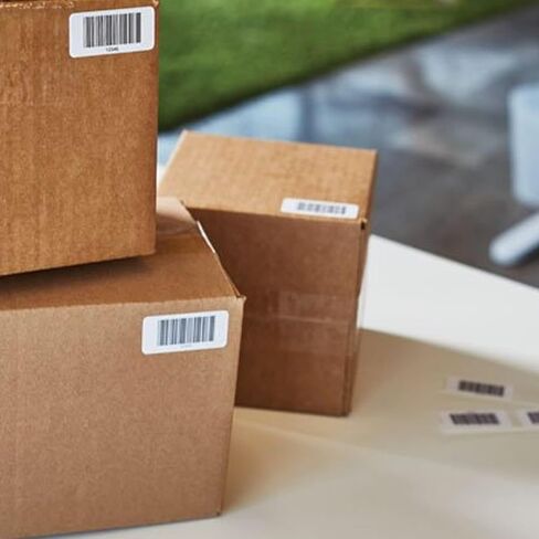 CEPRICO - 4" x 6" Direct Thermal Shipping Labels for Dymo | 1 Roll | 220 Labels per Roll | Compatible with Thermal Printers and LabelWriter4xL | Excellent for UPS DHL FedEx USPS Shippings in Kuwait