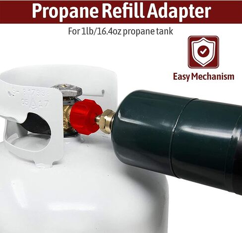 Gas One 2-Pack Propane Refill Adapter for 1lb Propane Tanks & Fits 20lb Propane Tank in Kuwait