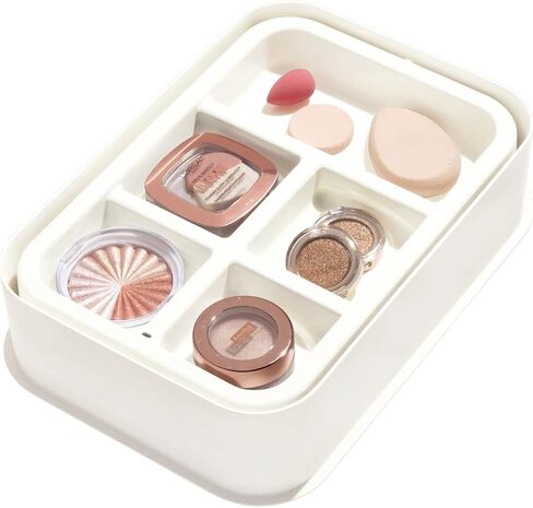 Idesign المعاد تدويرها منظم البطارية المقسم ، 7.6 "× 11.1" × 1 "، جوز الهند in Kuwait