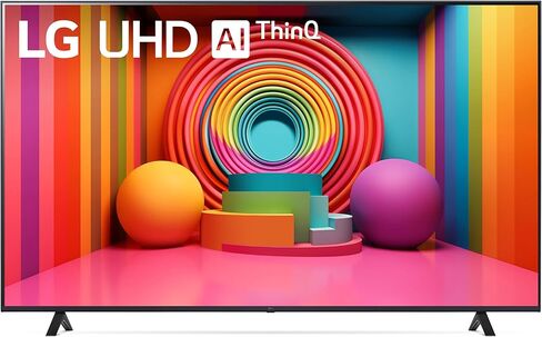 LG 55-Inch Class UT75 Series LED Smart TV 4K Processor Flat Screen AI-Powered with Alexa Built-in (55UT7570PUB, 2024) in Kuwait