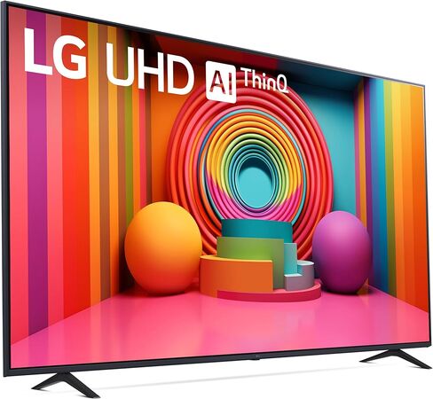 LG 55-Inch Class UT75 Series LED Smart TV 4K Processor Flat Screen AI-Powered with Alexa Built-in (55UT7570PUB, 2024) in Kuwait