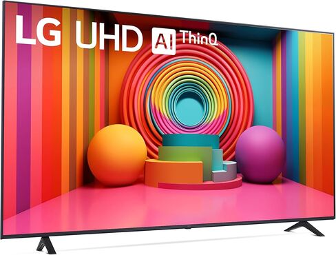 LG 55-Inch Class UT75 Series LED Smart TV 4K Processor Flat Screen AI-Powered with Alexa Built-in (55UT7570PUB, 2024) in Kuwait