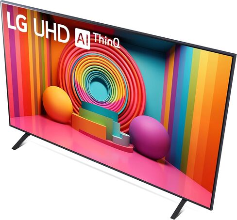 LG 55-Inch Class UT75 Series LED Smart TV 4K Processor Flat Screen AI-Powered with Alexa Built-in (55UT7570PUB, 2024) in Kuwait