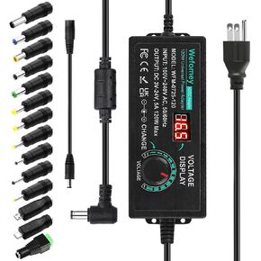 120W Universal Power Supply 3V~24V 5A Adjustable Multi Voltage Adapter in Kuwait