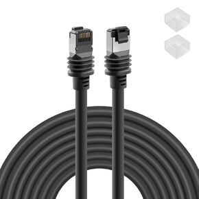 كابل Starlink Gen 3 - 100 قدم/30 مترًا ، كابل Ethernet Extension Extension لـ Starlink V3 ، 26Awg ، مقاوم للماء ، متين ومتوافق مع Starlink Generation 3