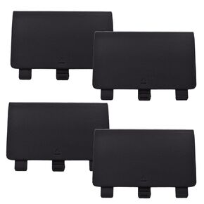 4 PCS BATTER BACKER COVERT لوحدة تحكم Xbox One/One S/One X ، وغطاء البطارية باستبدال متوافق مع Xbox On